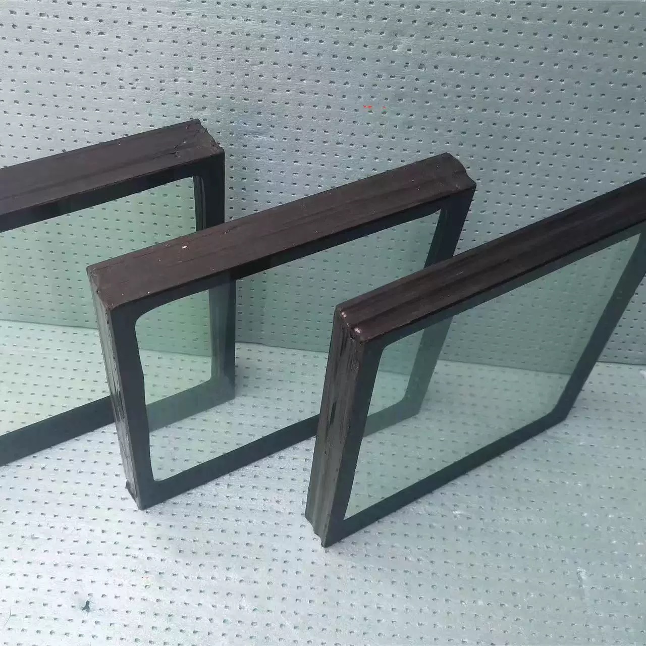 Fireproof nano silica glass