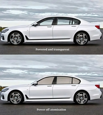 Factory Price Dimming Smart Pdlc Car Tinting Window Glass 12v