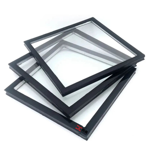 High strength double-layer hollow fireproof glass