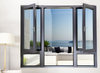 High Quality Casement Windows And Energy-saving Hurricane Impact Double Tempered Glass Casement Fireproof Aluminum Windows