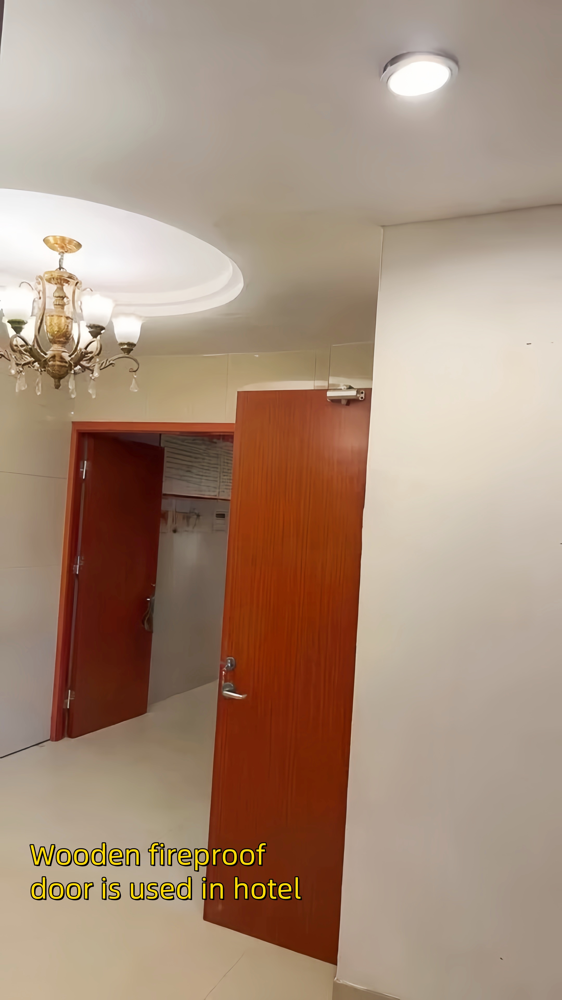 High Quality Wooden Fireproof Door