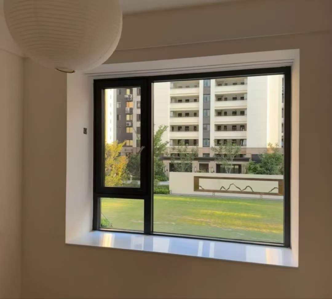 Escape PVC Fire Protection System Steel Flat Sliding Fire-resistant Glass Windows