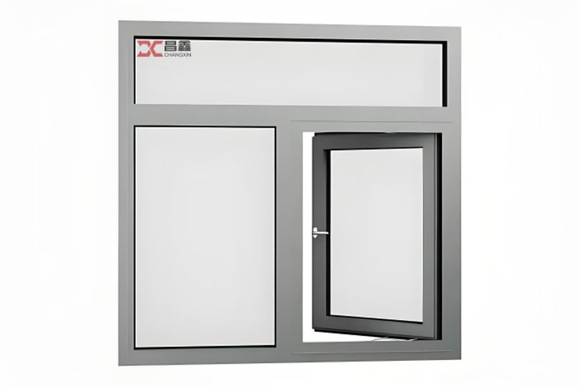 Insulated Toughened Fire-resistant Glass Aluminum Fire-resistant Window with Wire Clip Resistant To Hurricane Impact