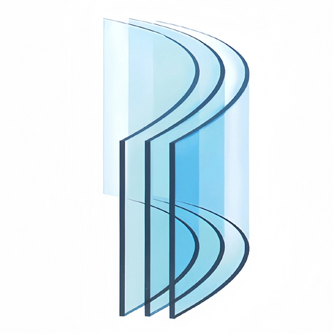 modern curved tempered glass