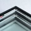 High strength double-layer hollow fireproof glass