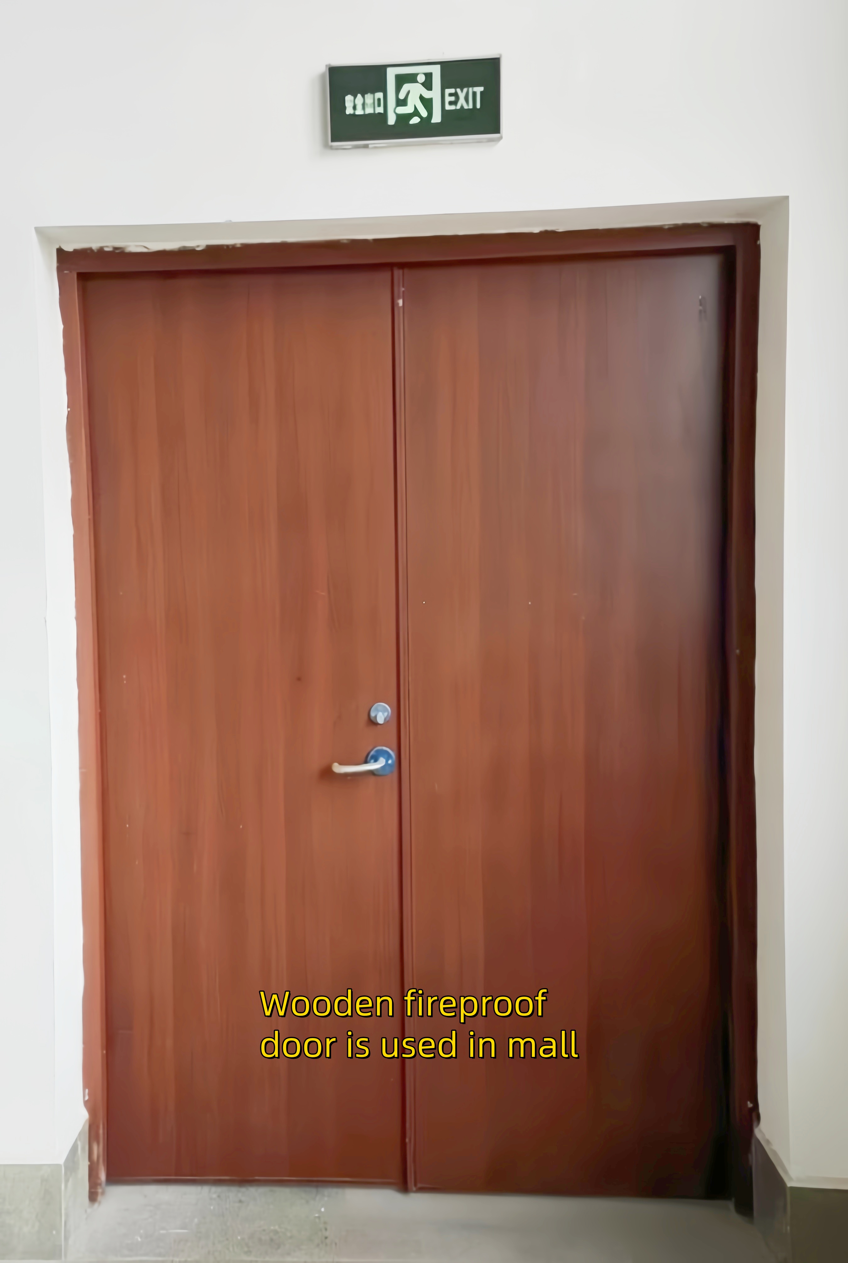 High Quality Wooden Fireproof Door
