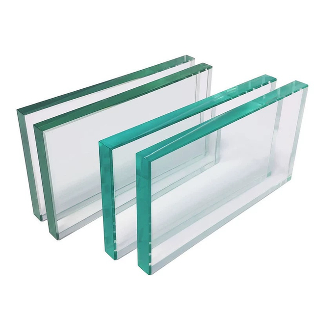 Single piece fireproof glass