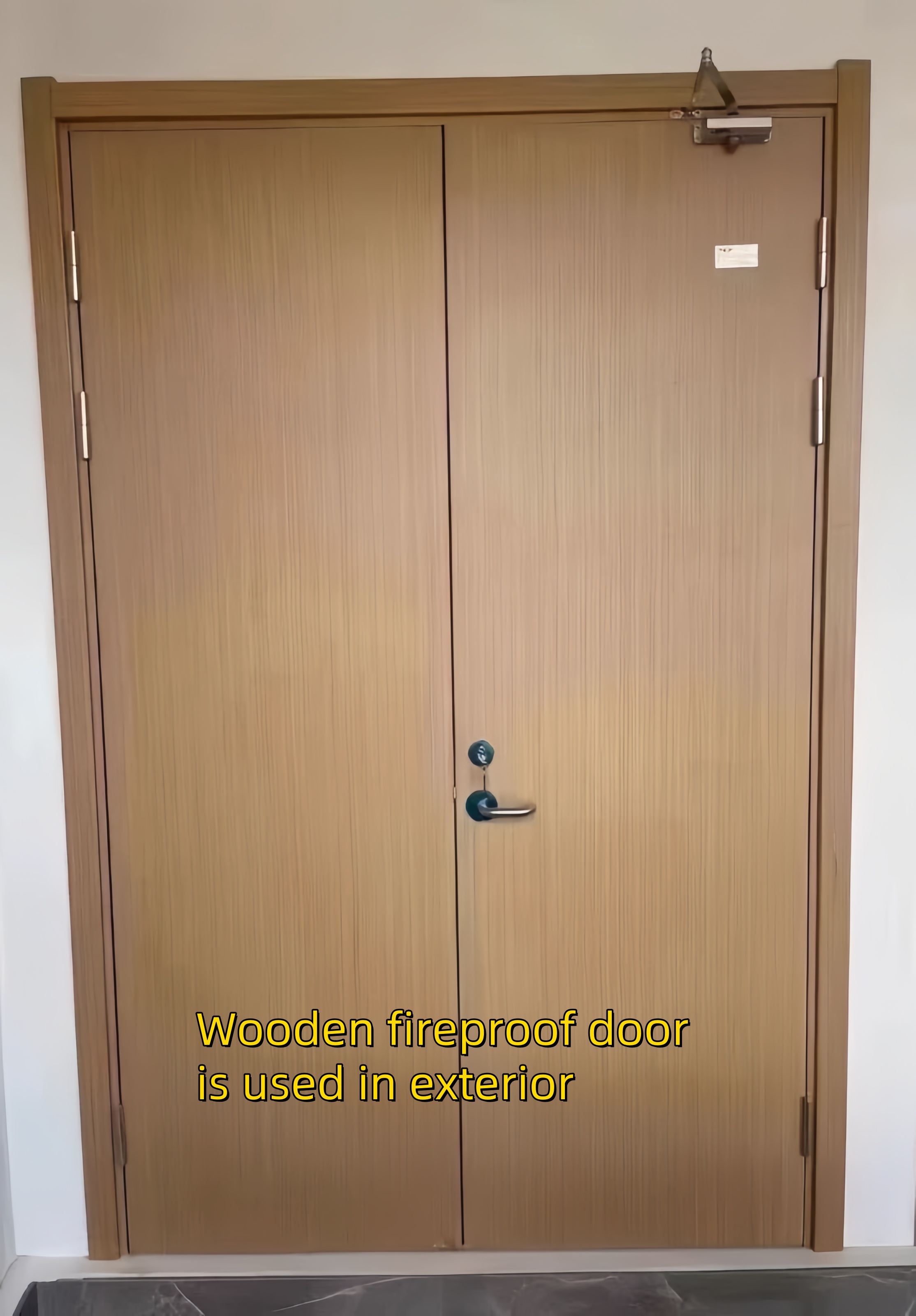 High Quality Wooden Fireproof Door