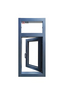 Steel fire-resistant windows for high-rise residential and commercial buildings