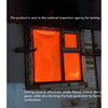Escape PVC Fire Protection System Steel Flat Sliding Fire-resistant Glass Windows