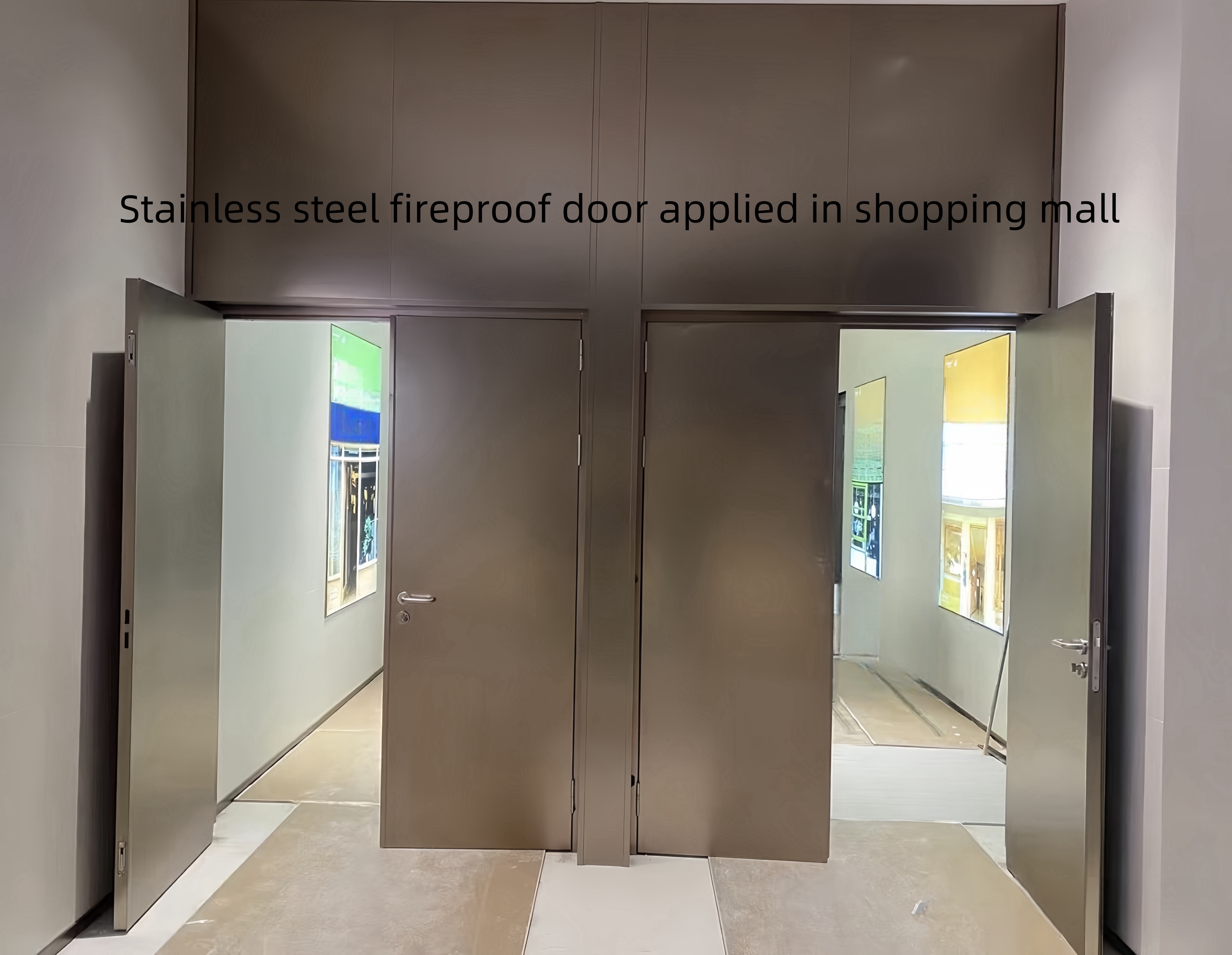 Stainless Steel Fire Door