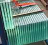 Fireproof grouted glass