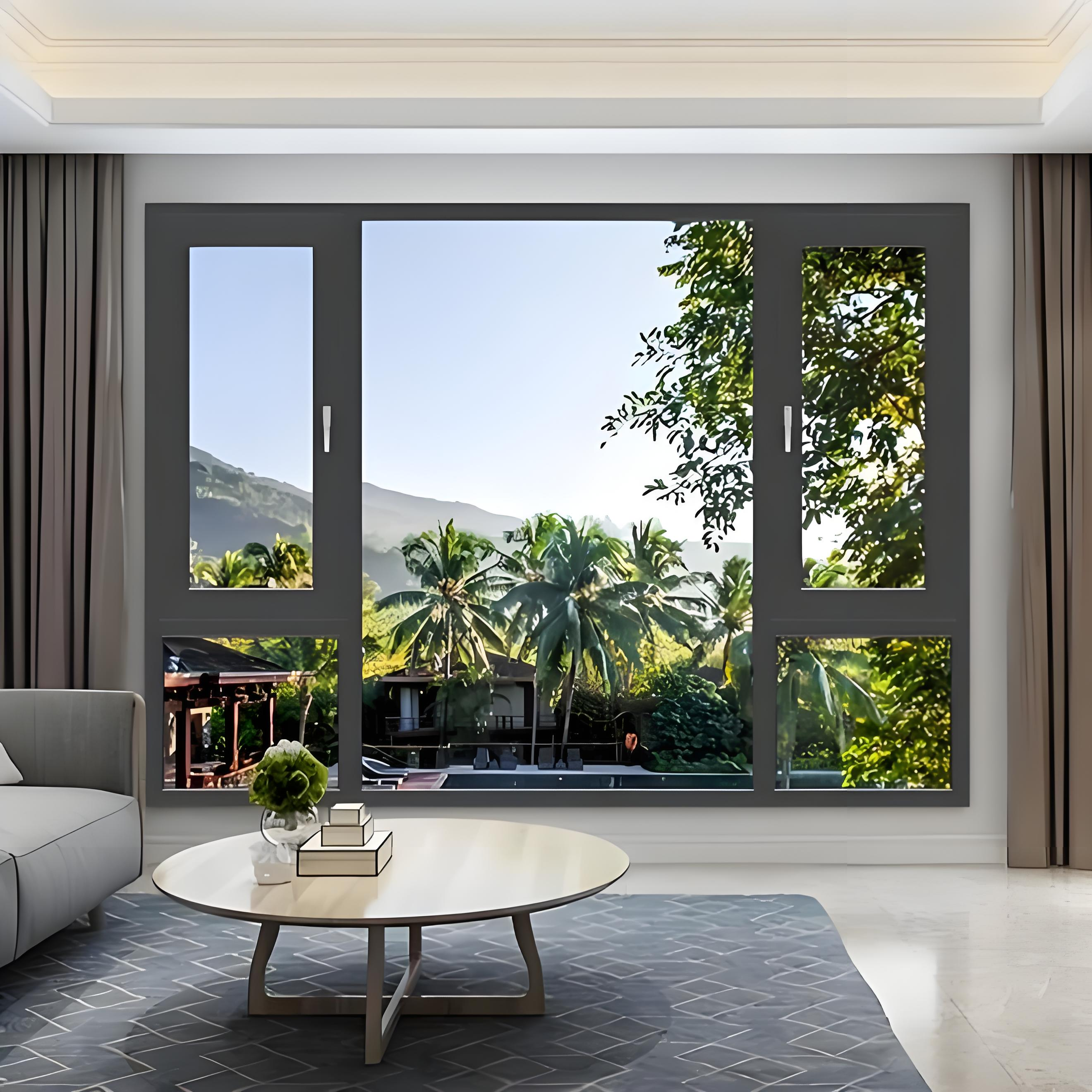 Steel fire-resistant windows for high-rise residential and commercial buildings