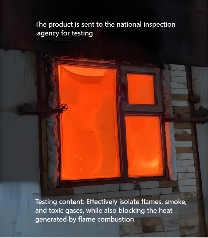 Steel fire-resistant windows for high-rise residential and commercial buildings