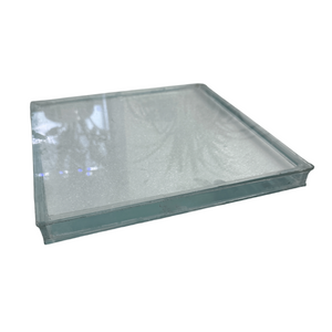 Fireproof grouted glass