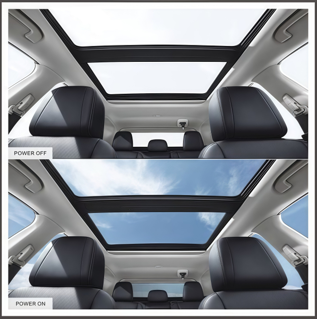 Automotive Electrochromic Film, Electric Dimming for Enhanced Privacy